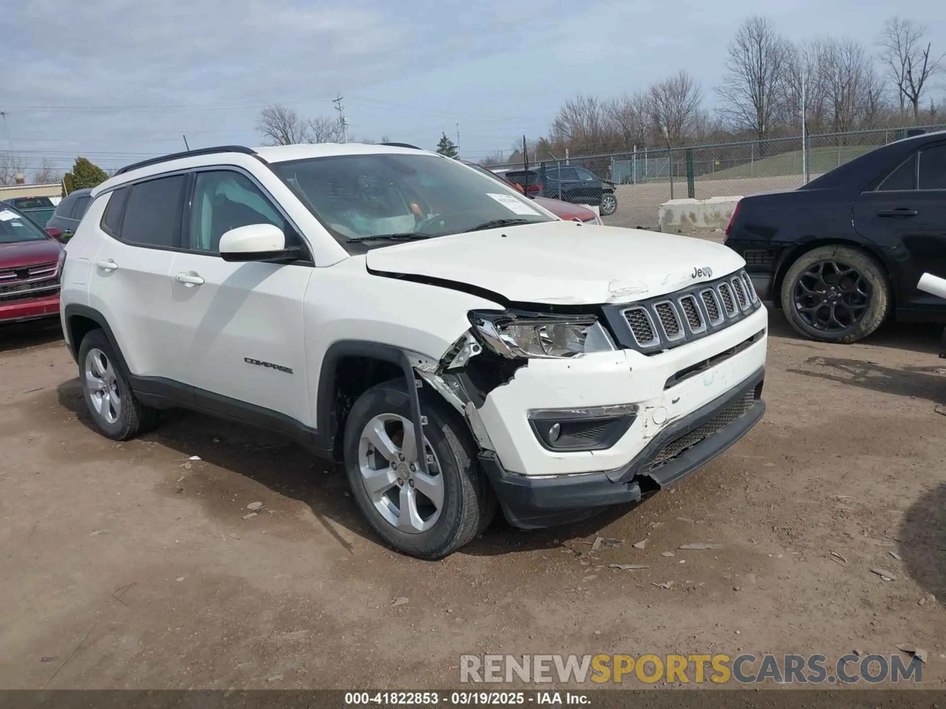 1 Фотография поврежденного автомобиля 3C4NJDBB0KT597603 JEEP COMPASS 2019