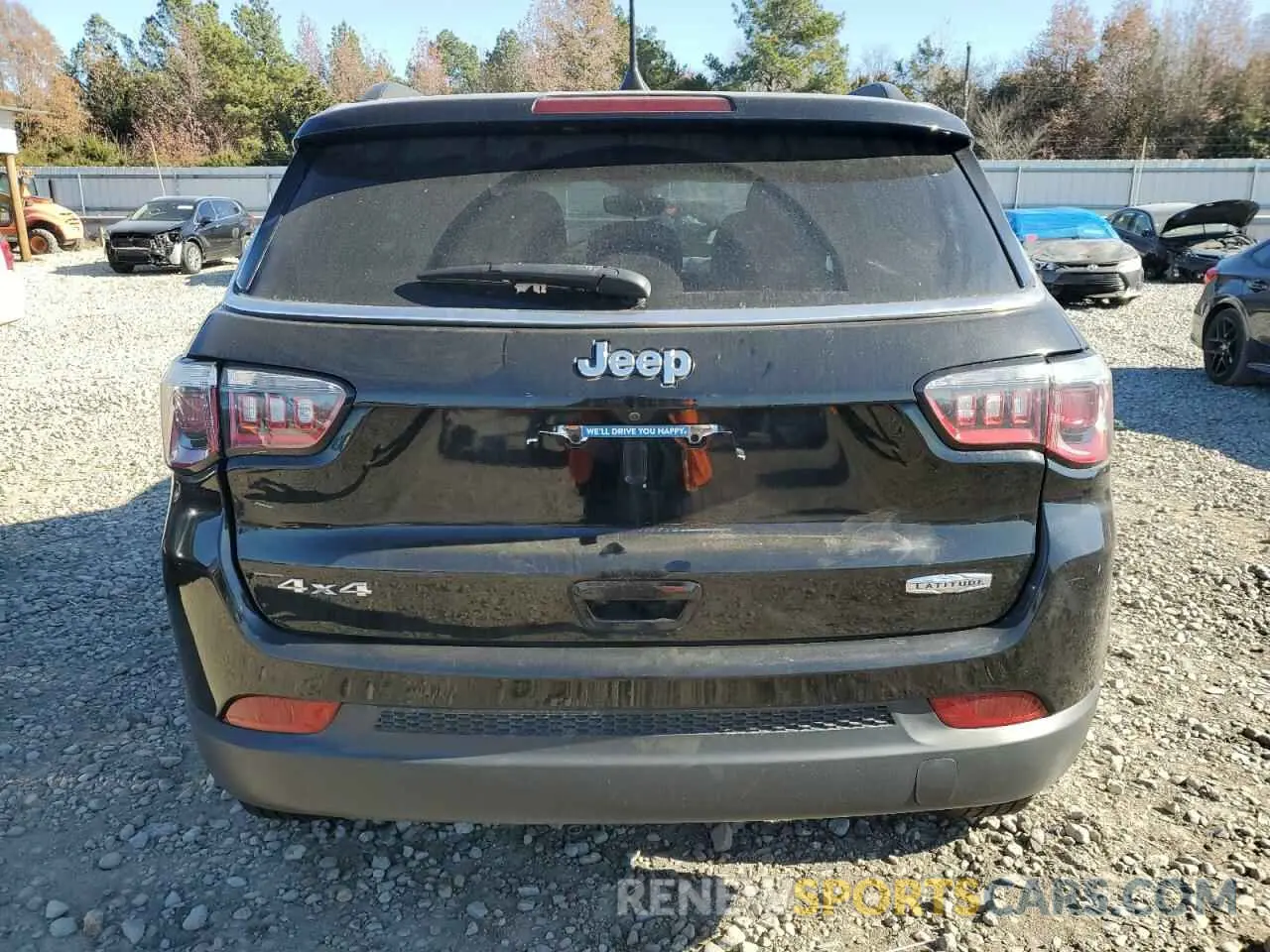 6 Фотография поврежденного автомобиля 3C4NJDBB0KT641860 JEEP COMPASS 2019