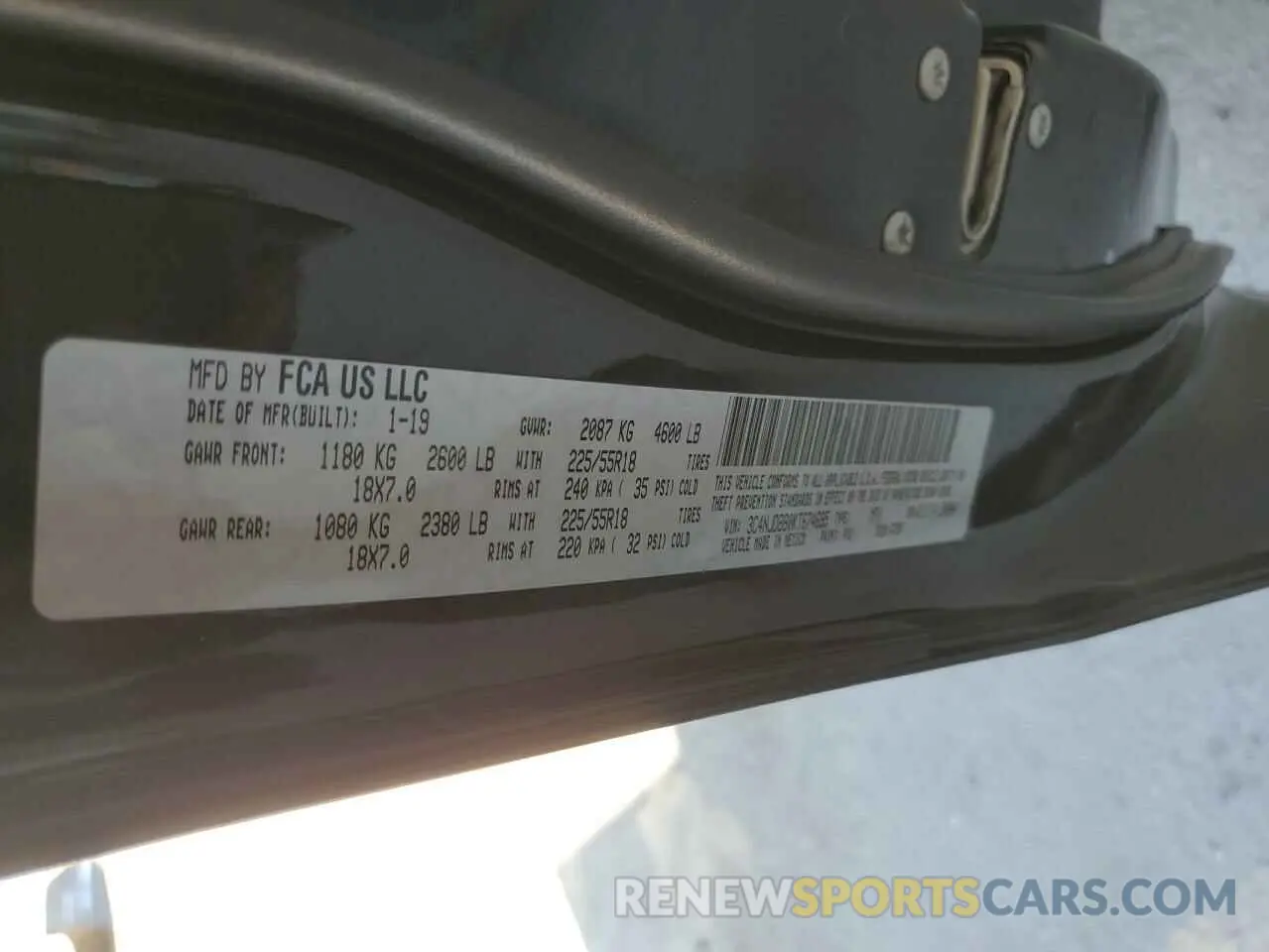 16 Фотография поврежденного автомобиля 3C4NJDBB0KT674695 JEEP COMPASS 2019