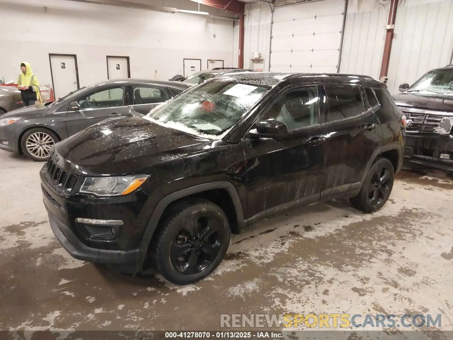 2 Photograph of a damaged car 3C4NJDBB0KT838995 JEEP COMPASS 2019