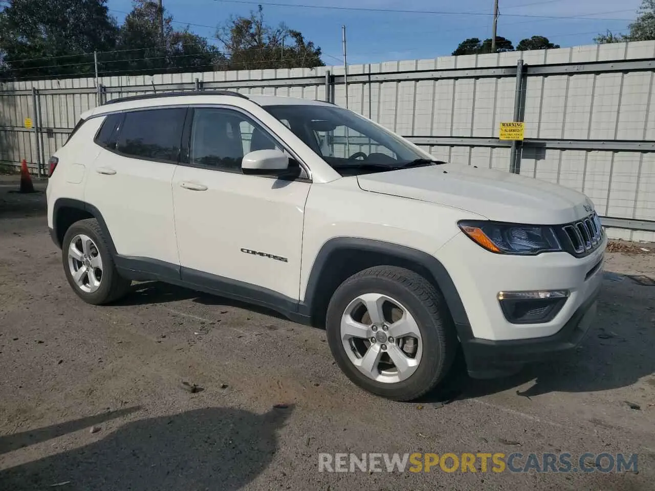 4 Фотография поврежденного автомобиля 3C4NJDBB1KT593866 JEEP COMPASS 2019