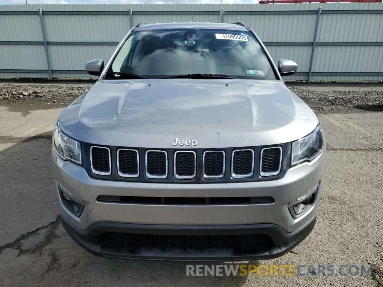 5 Photograph of a damaged car 3C4NJDBB1KT656304 JEEP COMPASS 2019