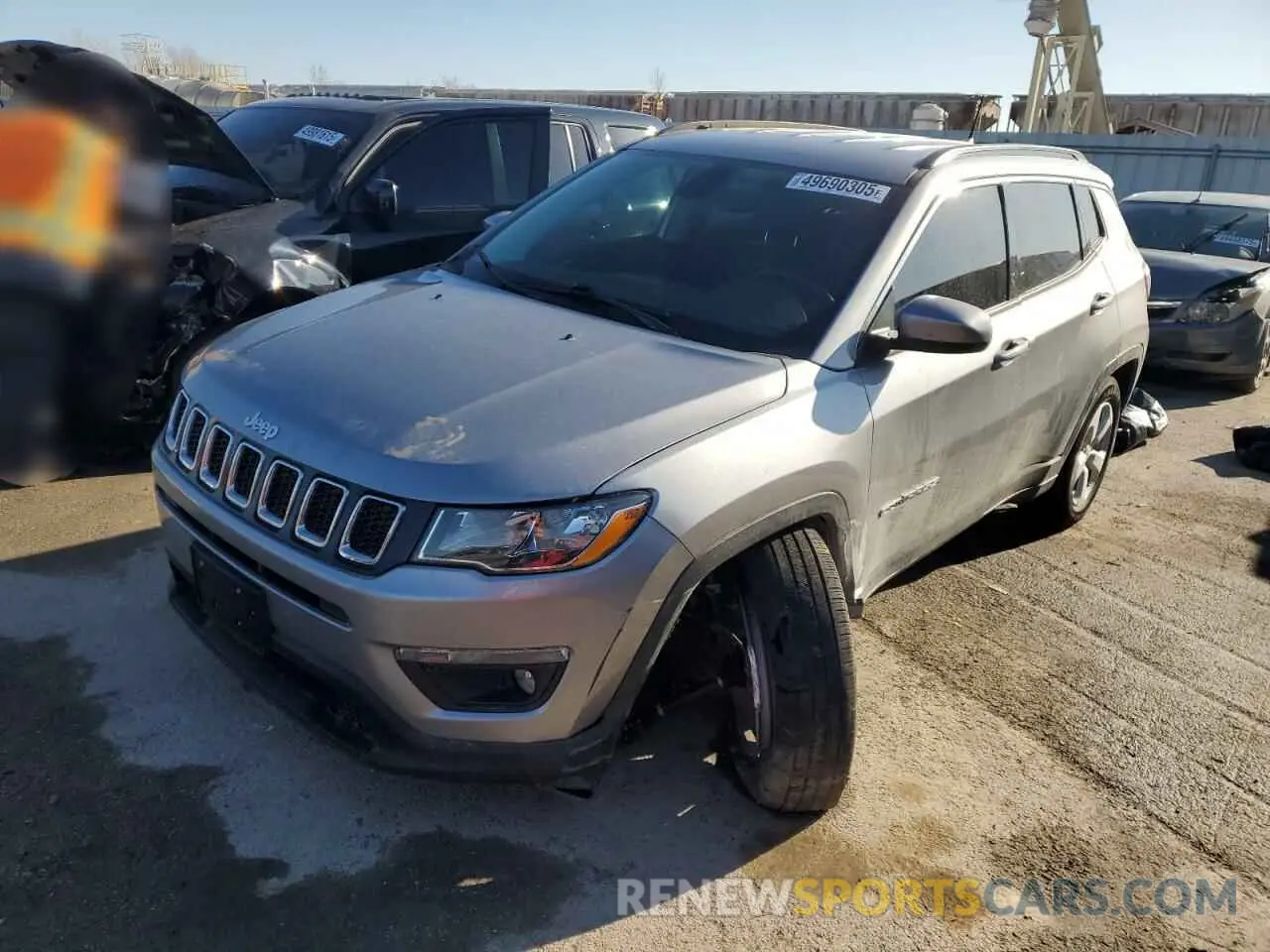 1 Фотография поврежденного автомобиля 3C4NJDBB1KT675127 JEEP COMPASS 2019