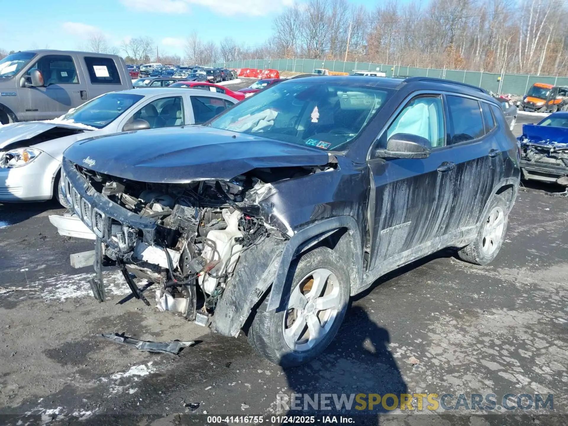 2 Фотография поврежденного автомобиля 3C4NJDBB1KT709860 JEEP COMPASS 2019