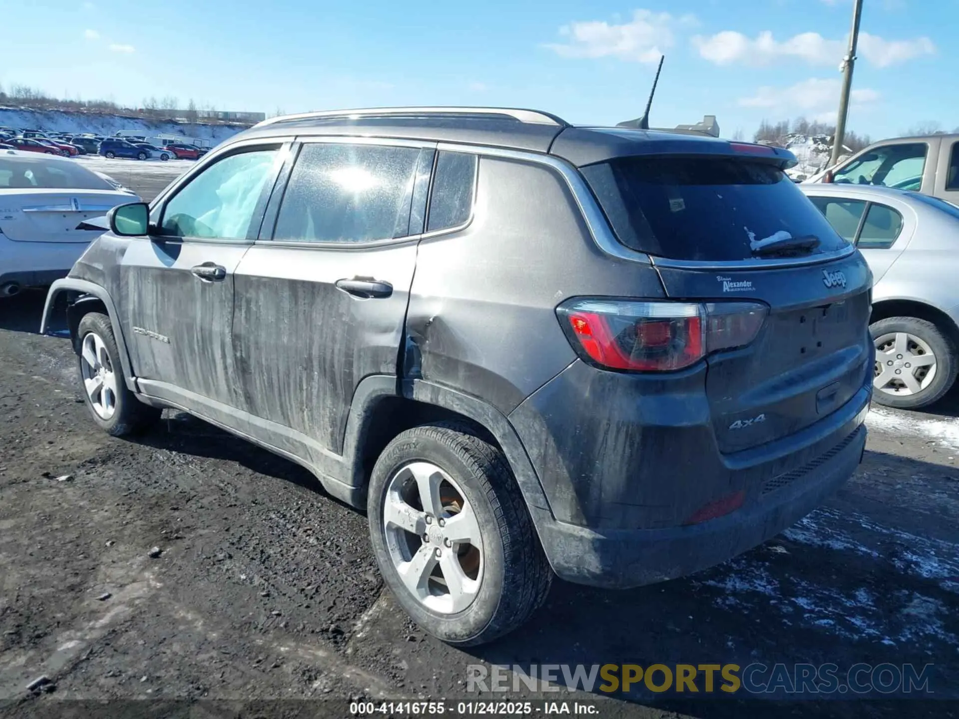 3 Фотография поврежденного автомобиля 3C4NJDBB1KT709860 JEEP COMPASS 2019