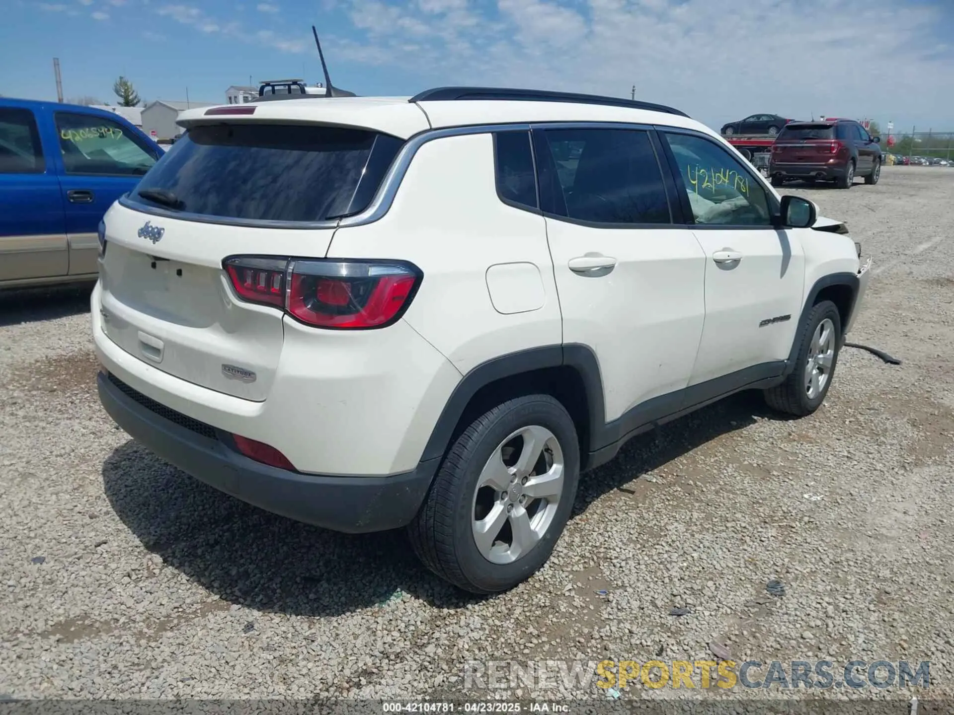 4 Фотография поврежденного автомобиля 3C4NJDBB1KT792223 JEEP COMPASS 2019