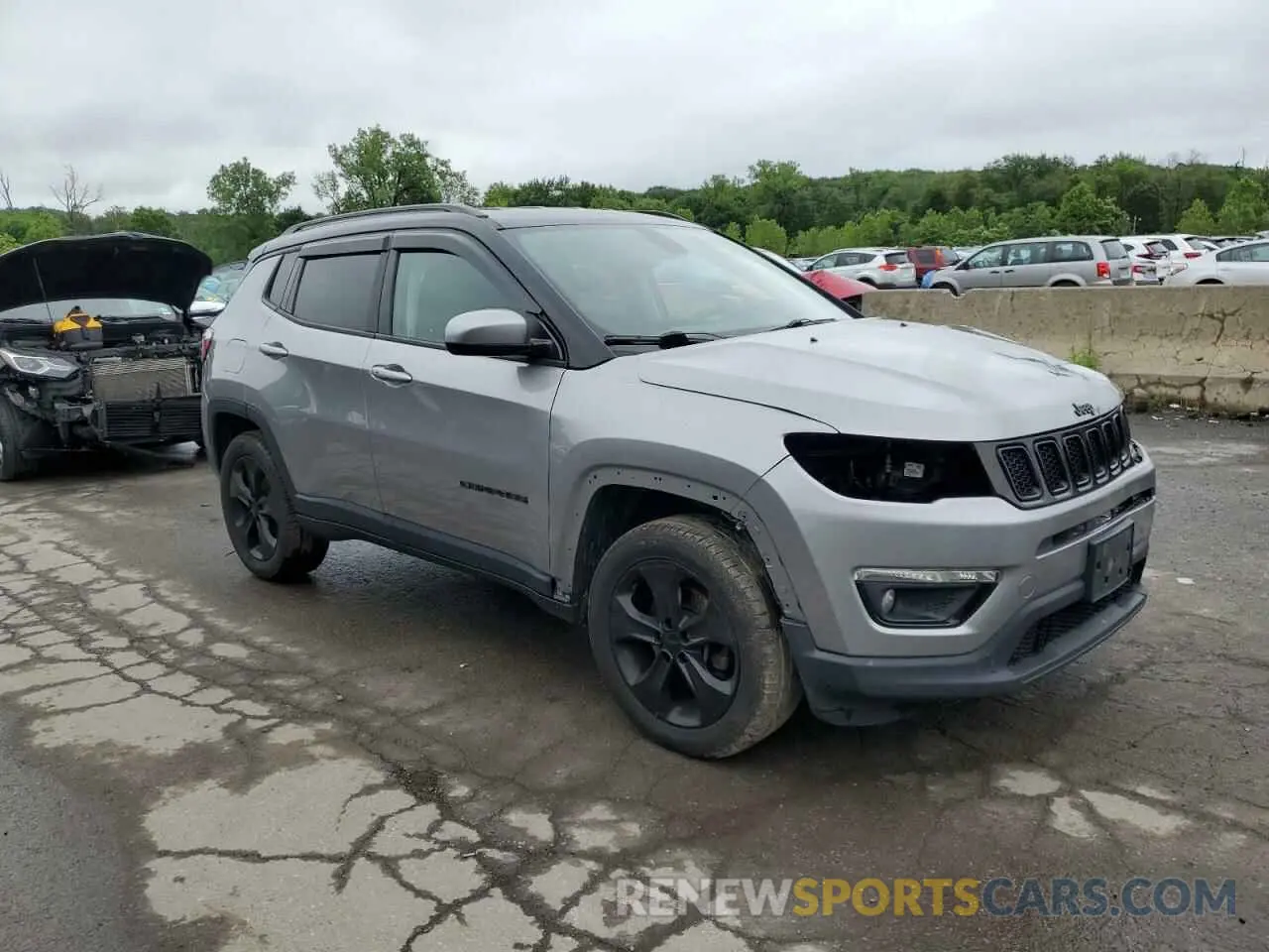 4 Photograph of a damaged car 3C4NJDBB1KT838987 JEEP COMPASS 2019