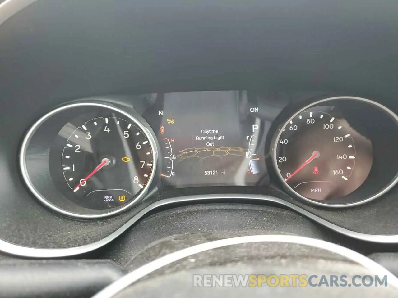 9 Photograph of a damaged car 3C4NJDBB1KT850900 JEEP COMPASS 2019