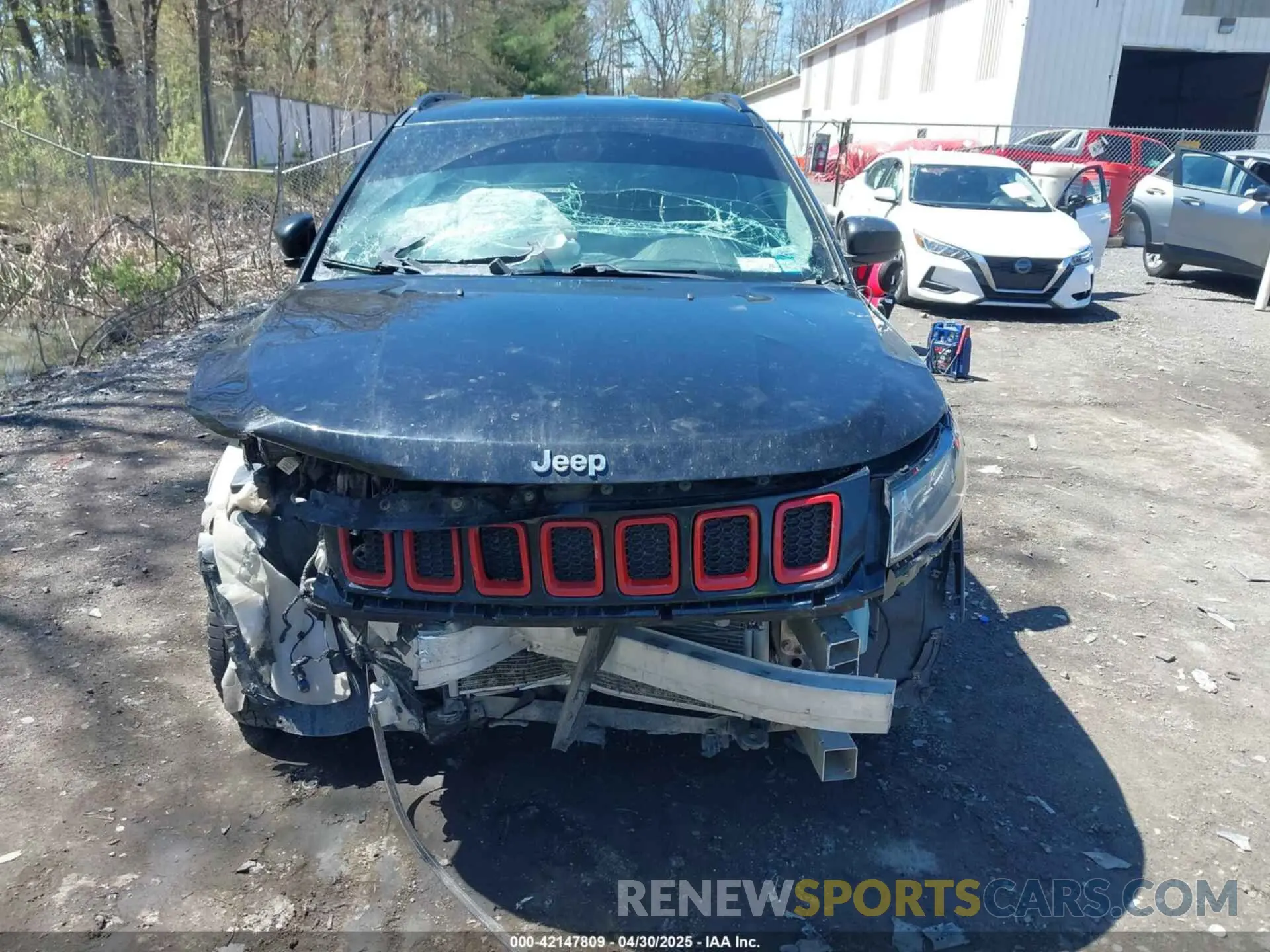 11 Photograph of a damaged car 3C4NJDBB2KT593620 JEEP COMPASS 2019