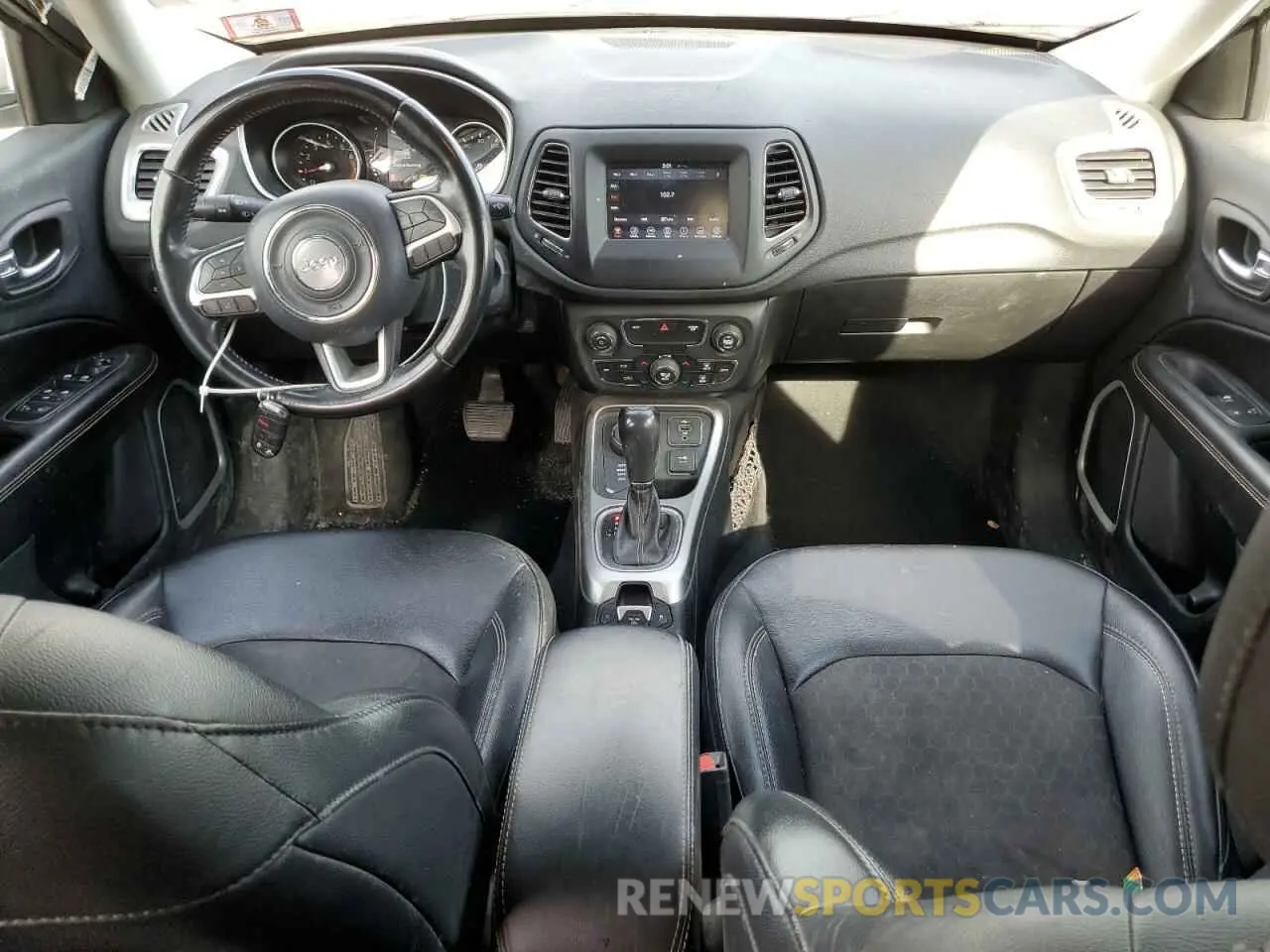8 Фотография поврежденного автомобиля 3C4NJDBB2KT678506 JEEP COMPASS 2019