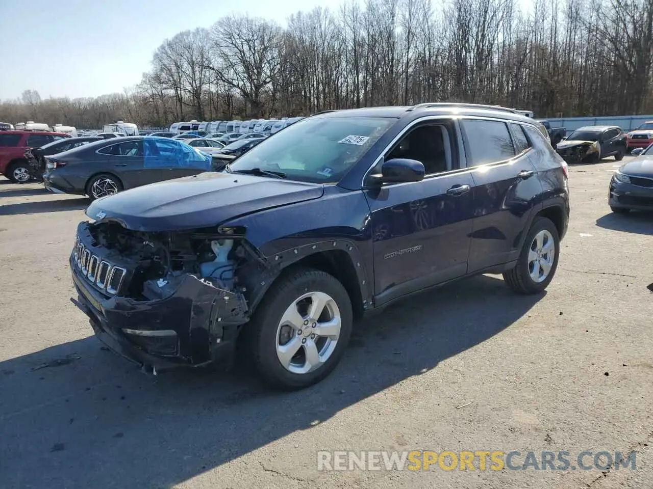 1 Фотография поврежденного автомобиля 3C4NJDBB2KT697055 JEEP COMPASS 2019