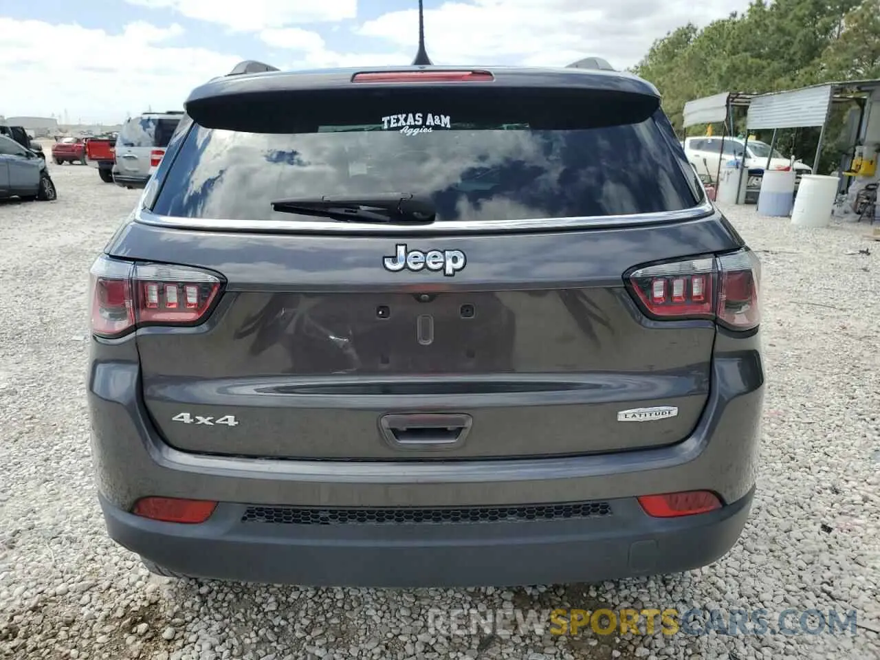 6 Photograph of a damaged car 3C4NJDBB2KT704117 JEEP COMPASS 2019
