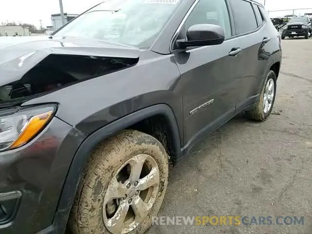 11 Photograph of a damaged car 3C4NJDBB2KT734797 JEEP COMPASS 2019