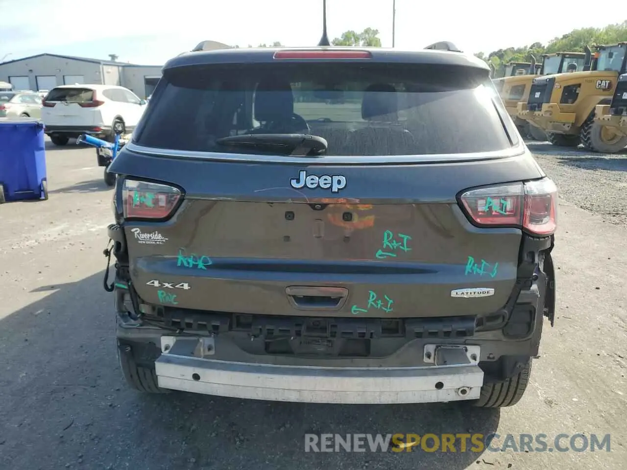 6 Photograph of a damaged car 3C4NJDBB3KT601272 JEEP COMPASS 2019