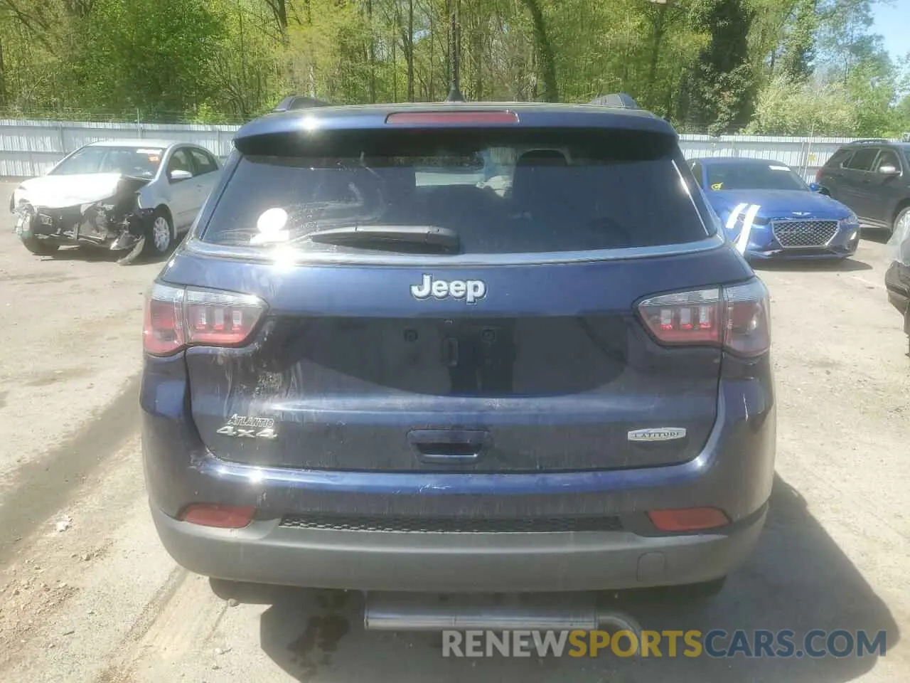 6 Фотография поврежденного автомобиля 3C4NJDBB4KT629291 JEEP COMPASS 2019