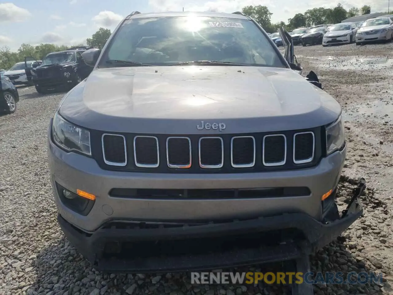 5 Photograph of a damaged car 3C4NJDBB4KT641523 JEEP COMPASS 2019