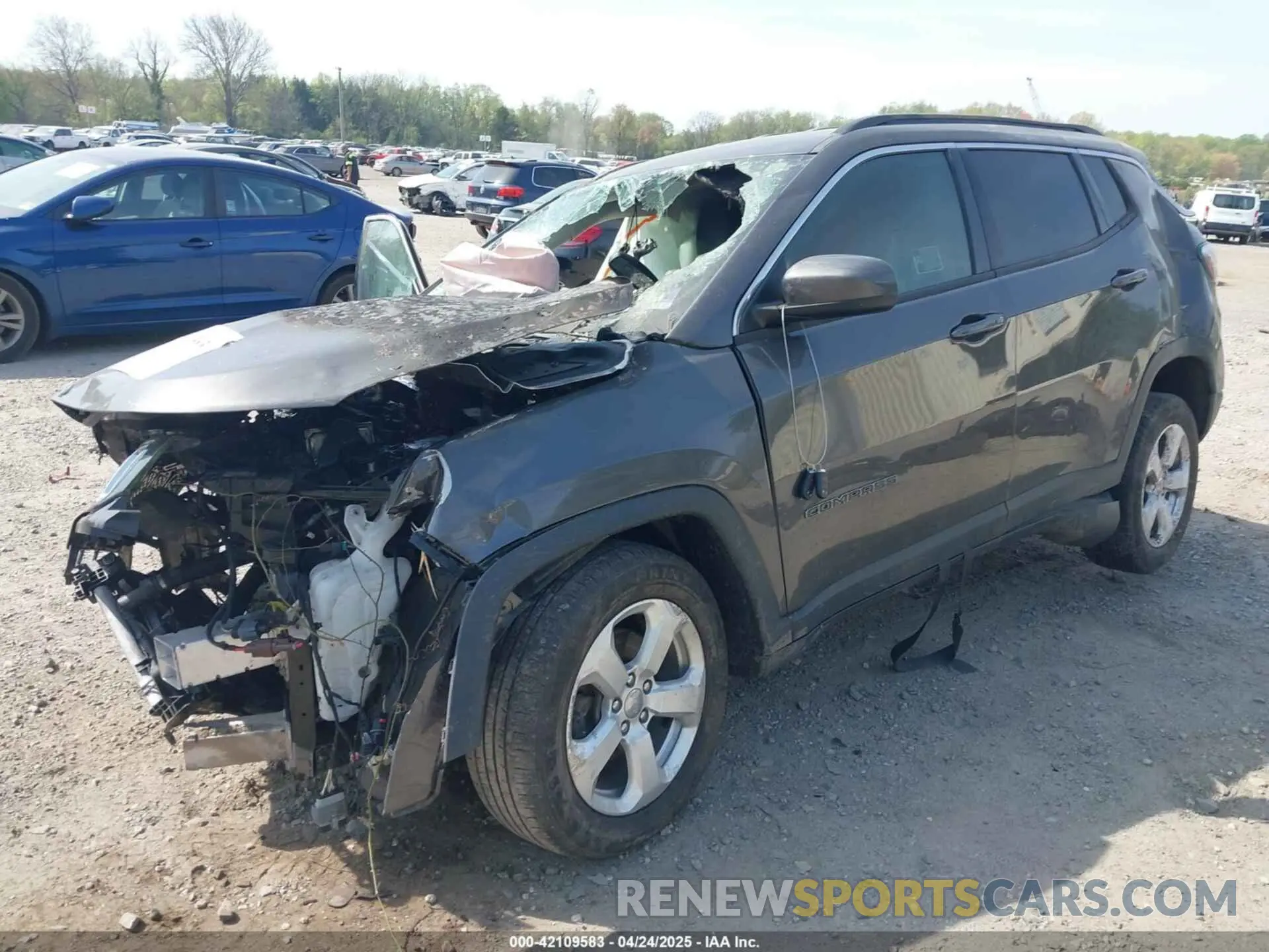 2 Фотография поврежденного автомобиля 3C4NJDBB5KT660906 JEEP COMPASS 2019