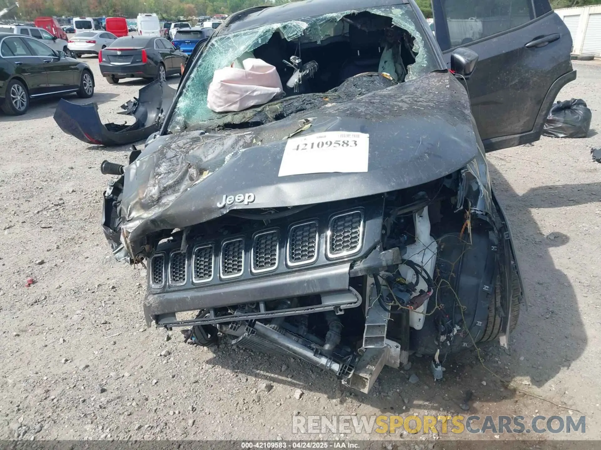 6 Фотография поврежденного автомобиля 3C4NJDBB5KT660906 JEEP COMPASS 2019