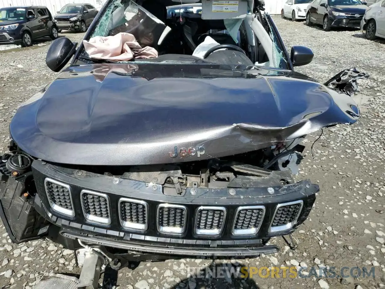 12 Photograph of a damaged car 3C4NJDBB5KT675311 JEEP COMPASS 2019