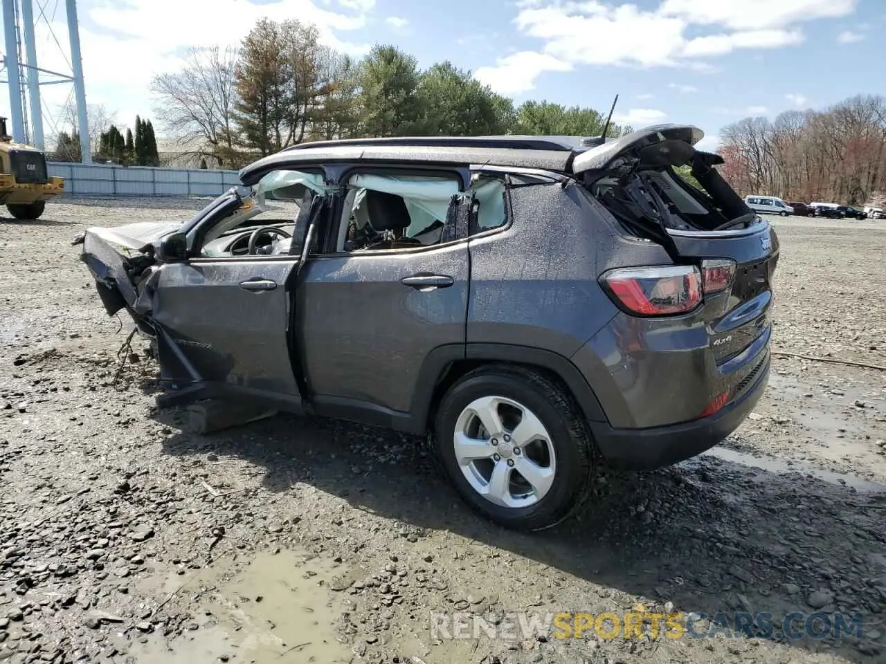 2 Photograph of a damaged car 3C4NJDBB5KT675311 JEEP COMPASS 2019