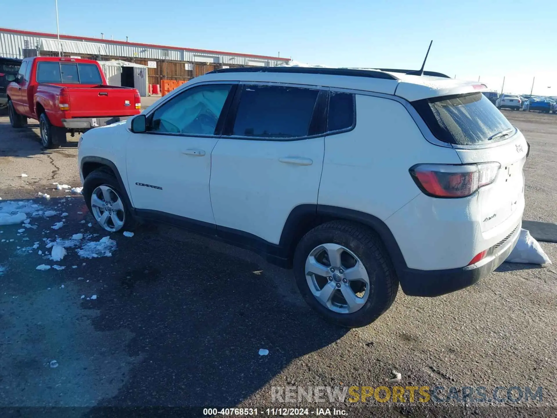 3 Photograph of a damaged car 3C4NJDBB5KT704564 JEEP COMPASS 2019
