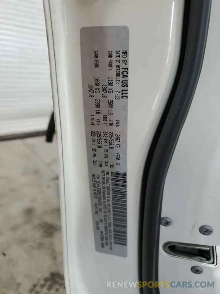 13 Фотография поврежденного автомобиля 3C4NJDBB5KT834215 JEEP COMPASS 2019