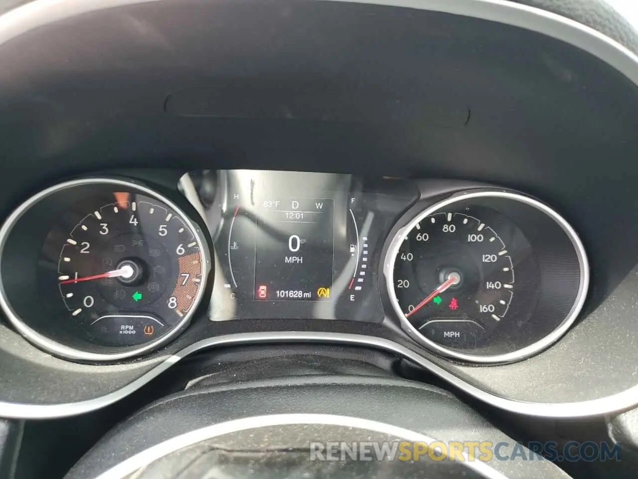 9 Photograph of a damaged car 3C4NJDBB6KT650403 JEEP COMPASS 2019
