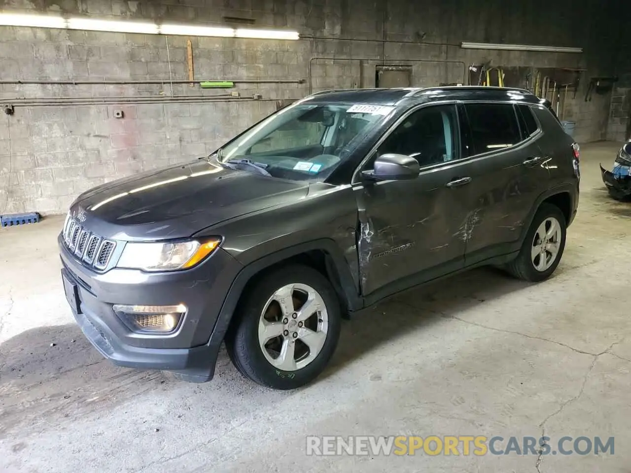 1 Фотография поврежденного автомобиля 3C4NJDBB6KT656444 JEEP COMPASS 2019