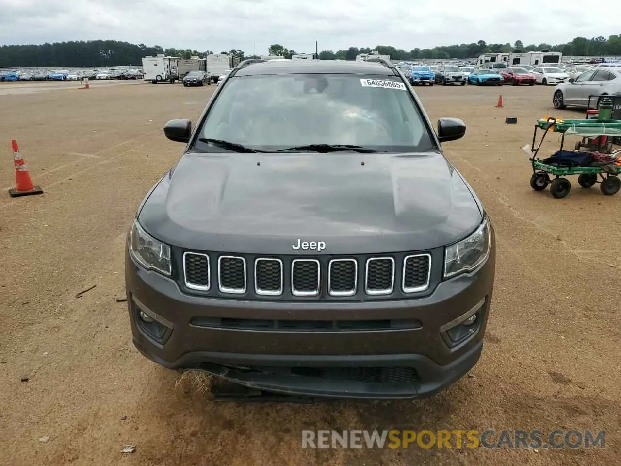 5 Photograph of a damaged car 3C4NJDBB6KT678279 JEEP COMPASS 2019
