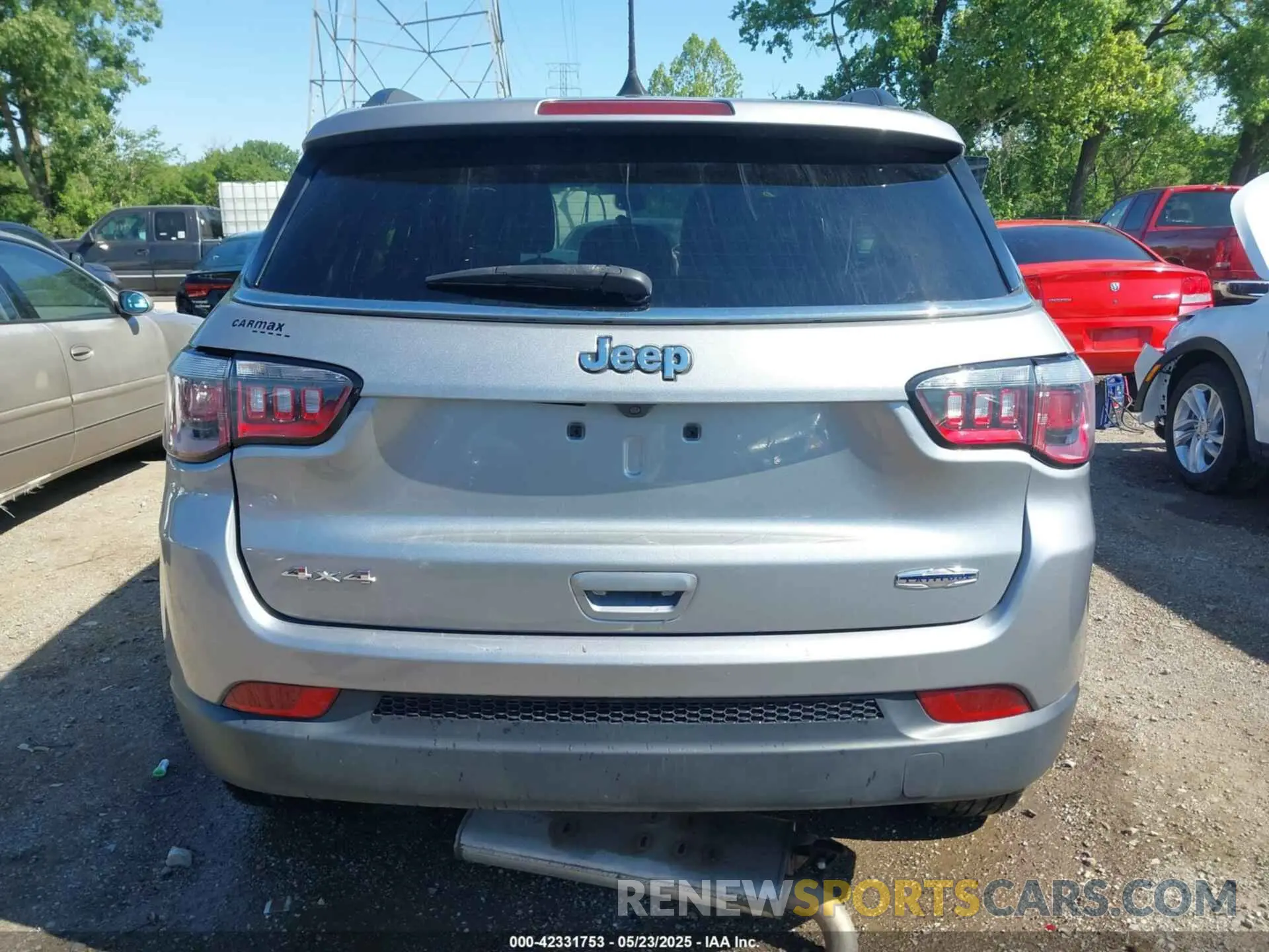 16 Фотография поврежденного автомобиля 3C4NJDBB6KT697110 JEEP COMPASS 2019