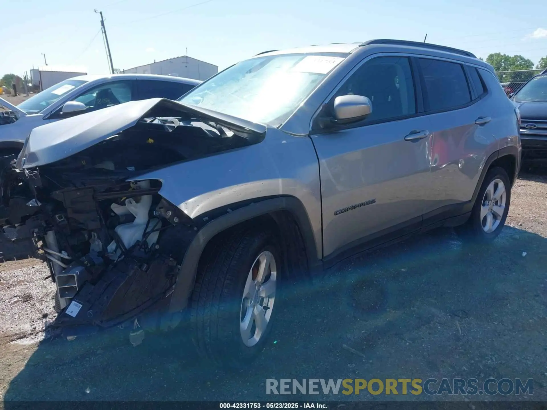 2 Фотография поврежденного автомобиля 3C4NJDBB6KT697110 JEEP COMPASS 2019