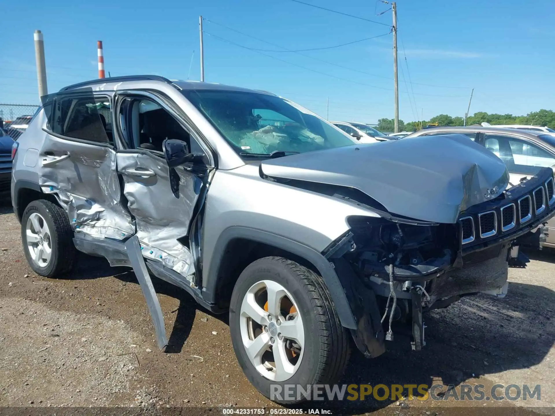6 Фотография поврежденного автомобиля 3C4NJDBB6KT697110 JEEP COMPASS 2019
