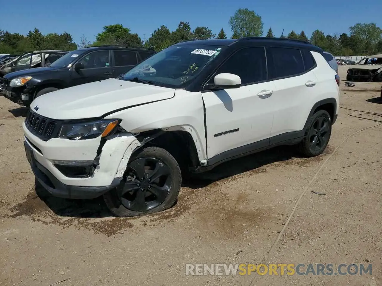 1 Фотография поврежденного автомобиля 3C4NJDBB6KT828486 JEEP COMPASS 2019