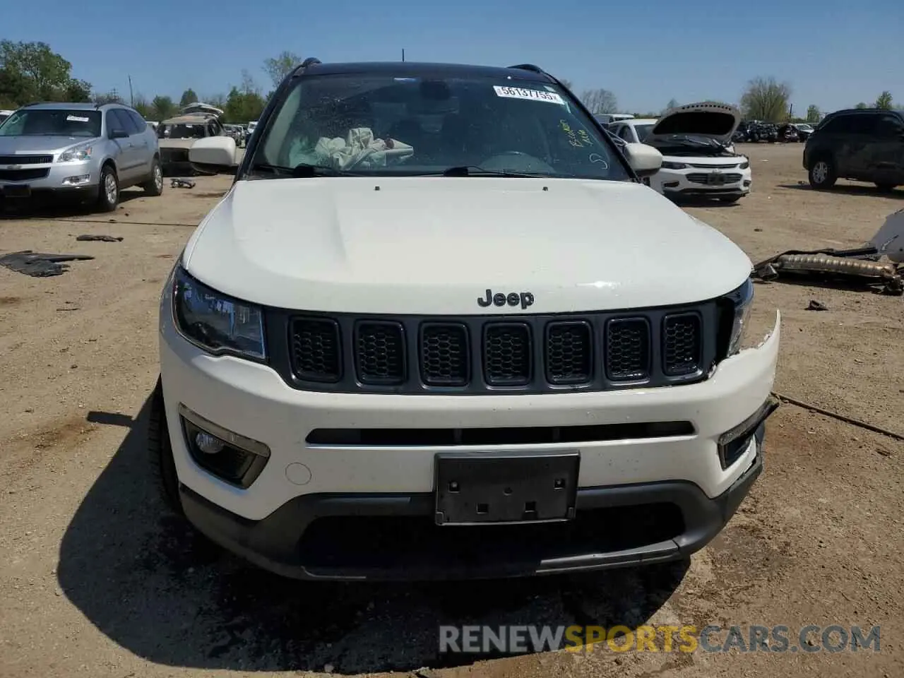 5 Фотография поврежденного автомобиля 3C4NJDBB6KT828486 JEEP COMPASS 2019