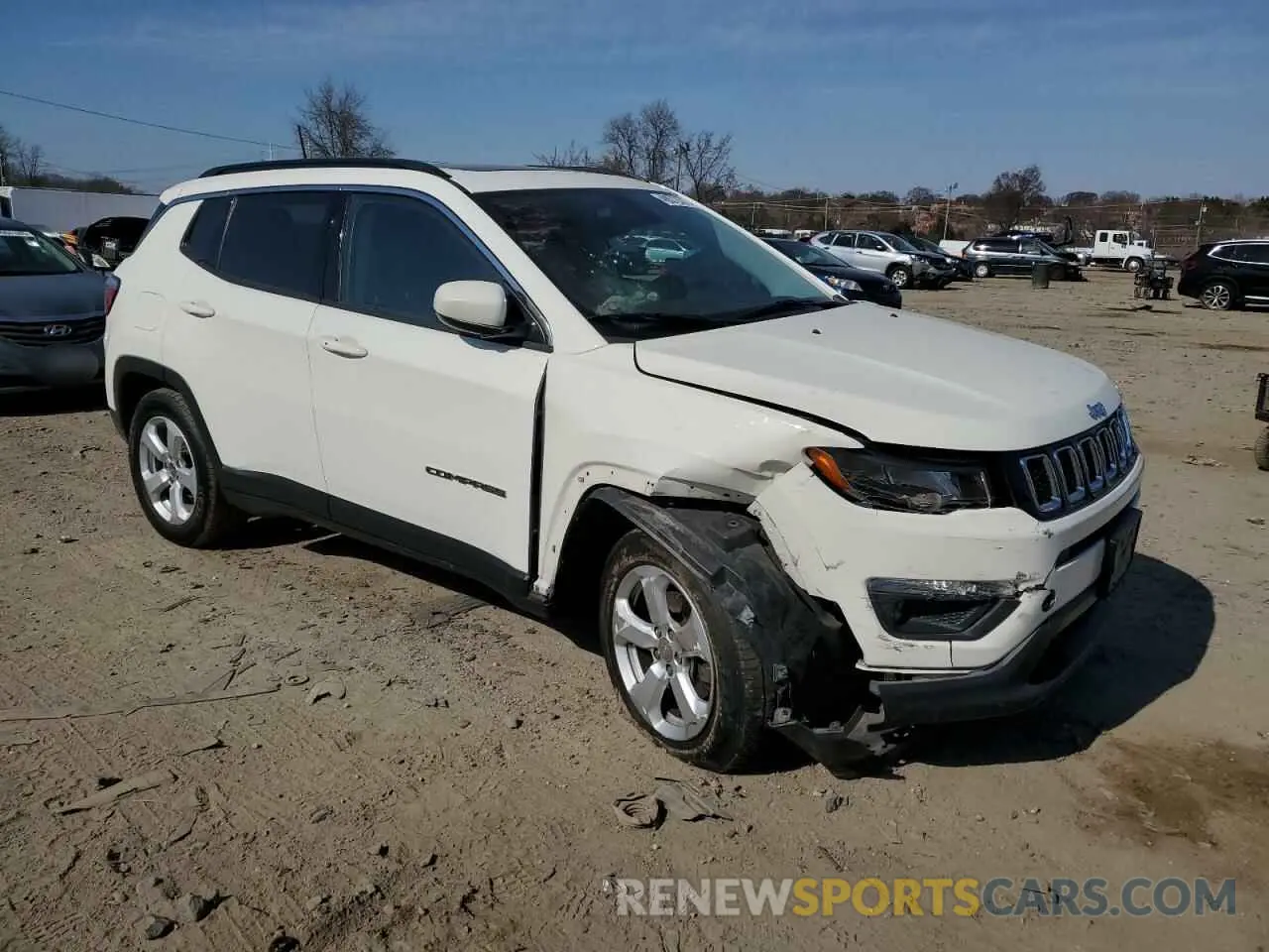 4 Фотография поврежденного автомобиля 3C4NJDBB6KT828892 JEEP COMPASS 2019