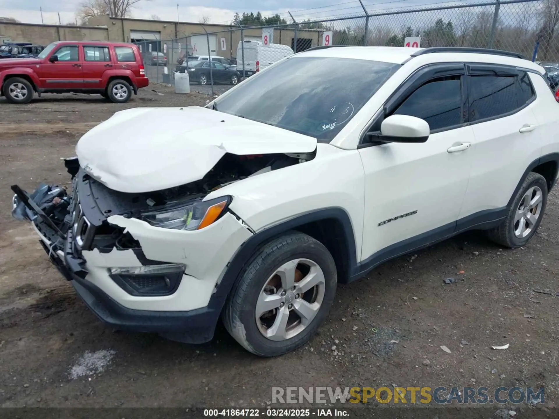 2 Photograph of a damaged car 3C4NJDBB6KT839035 JEEP COMPASS 2019