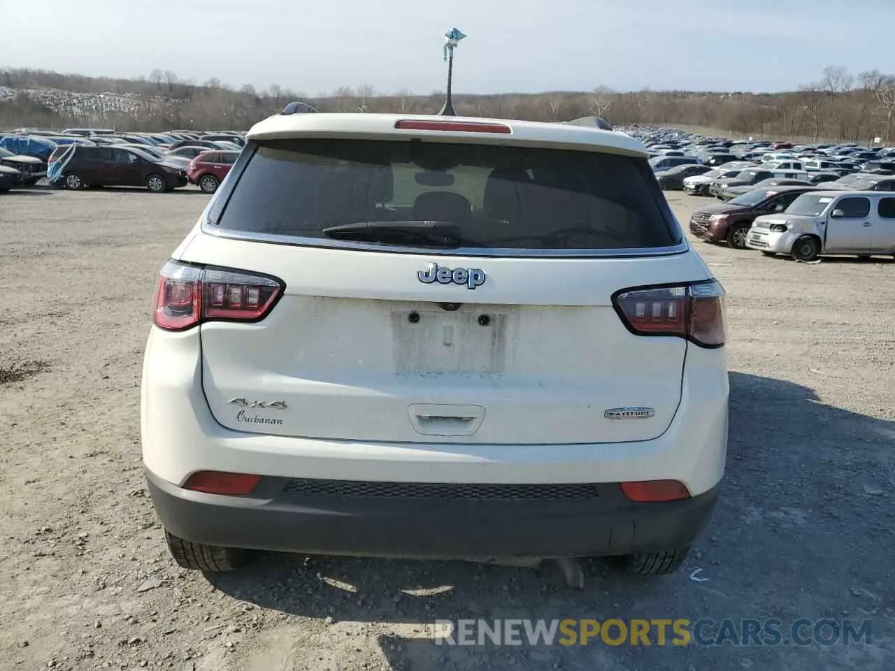 6 Photograph of a damaged car 3C4NJDBB6KT839715 JEEP COMPASS 2019