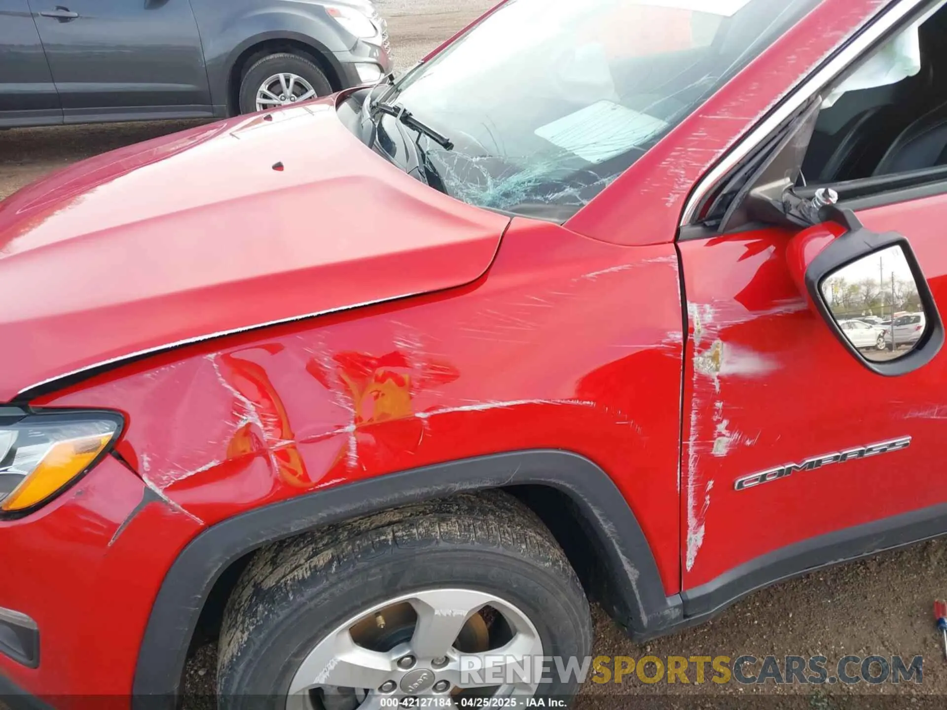 17 Photograph of a damaged car 3C4NJDBB6KT849953 JEEP COMPASS 2019