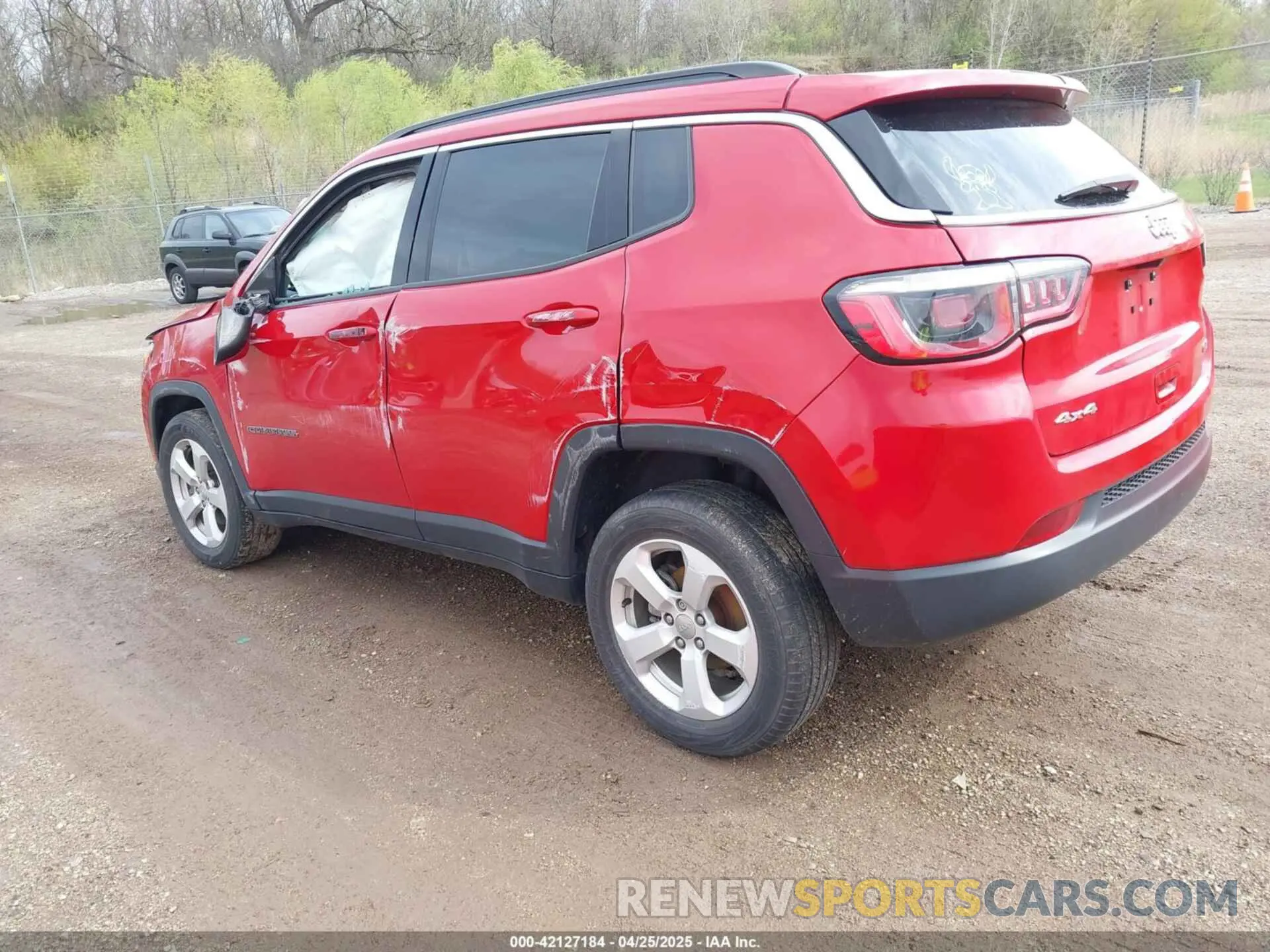 3 Photograph of a damaged car 3C4NJDBB6KT849953 JEEP COMPASS 2019