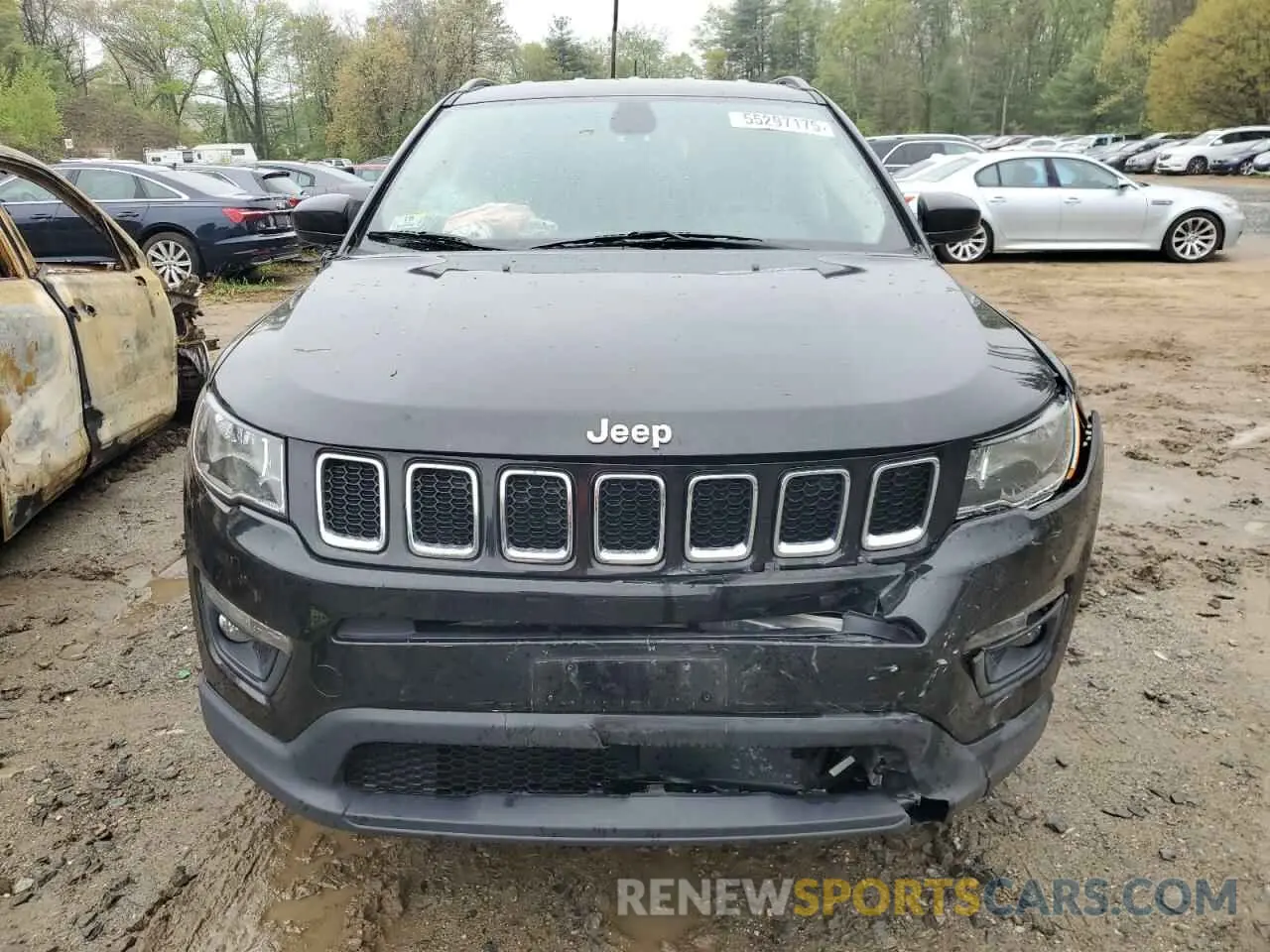 5 Фотография поврежденного автомобиля 3C4NJDBB7KT648451 JEEP COMPASS 2019