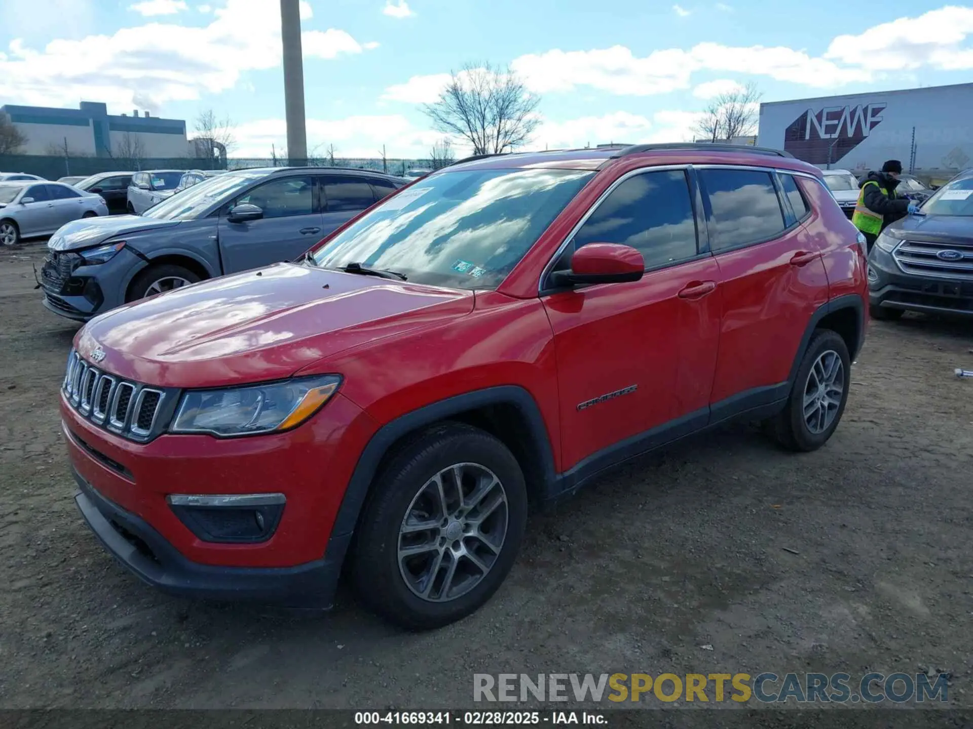 2 Фотография поврежденного автомобиля 3C4NJDBB7KT828772 JEEP COMPASS 2019