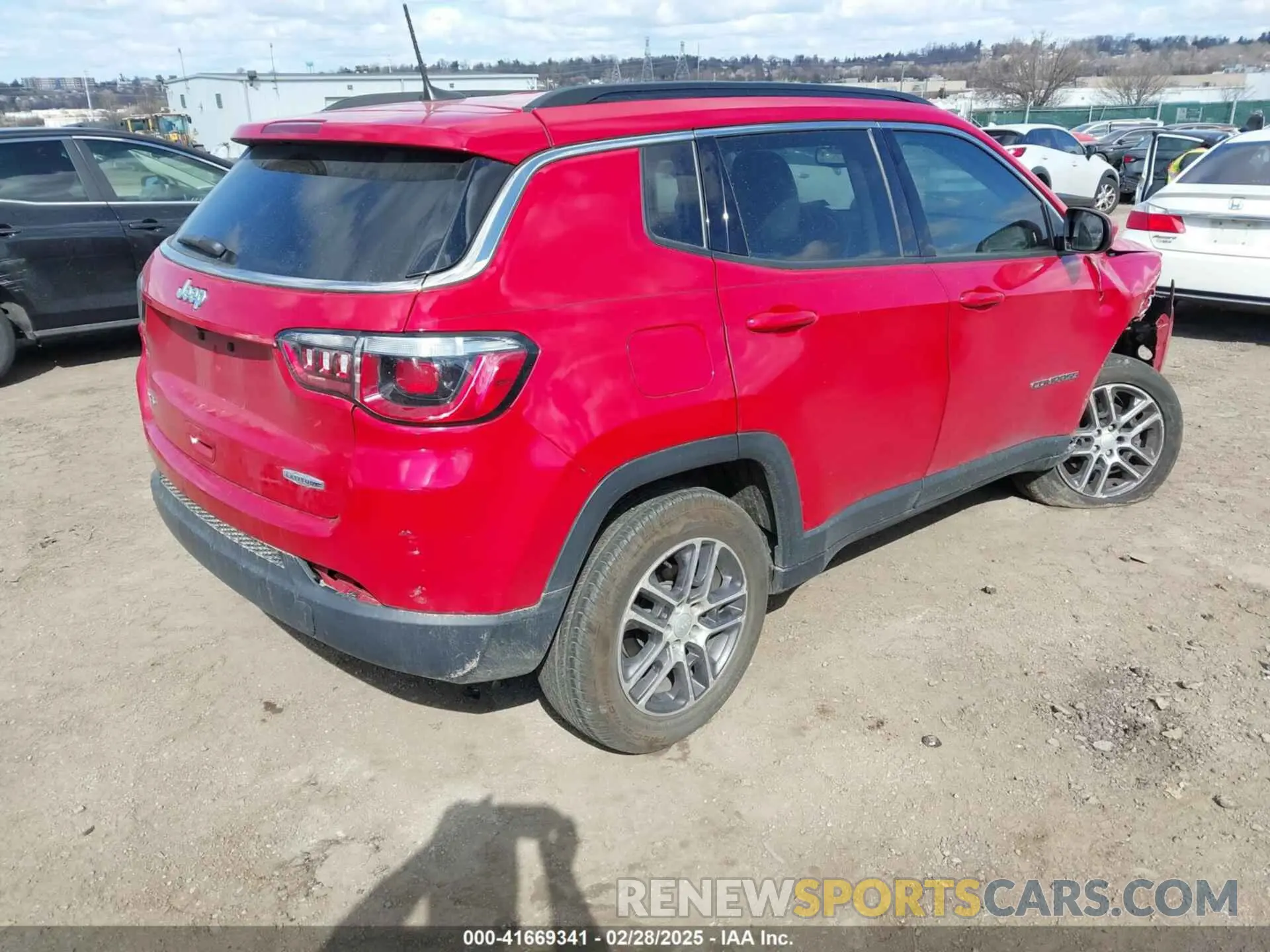 4 Фотография поврежденного автомобиля 3C4NJDBB7KT828772 JEEP COMPASS 2019