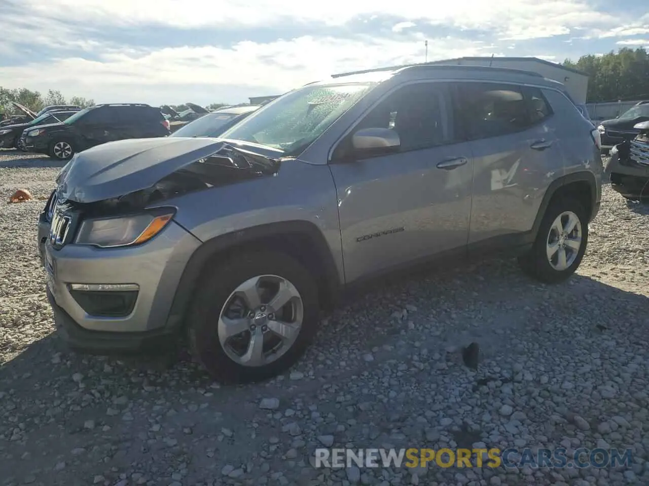 1 Фотография поврежденного автомобиля 3C4NJDBB7KT849802 JEEP COMPASS 2019