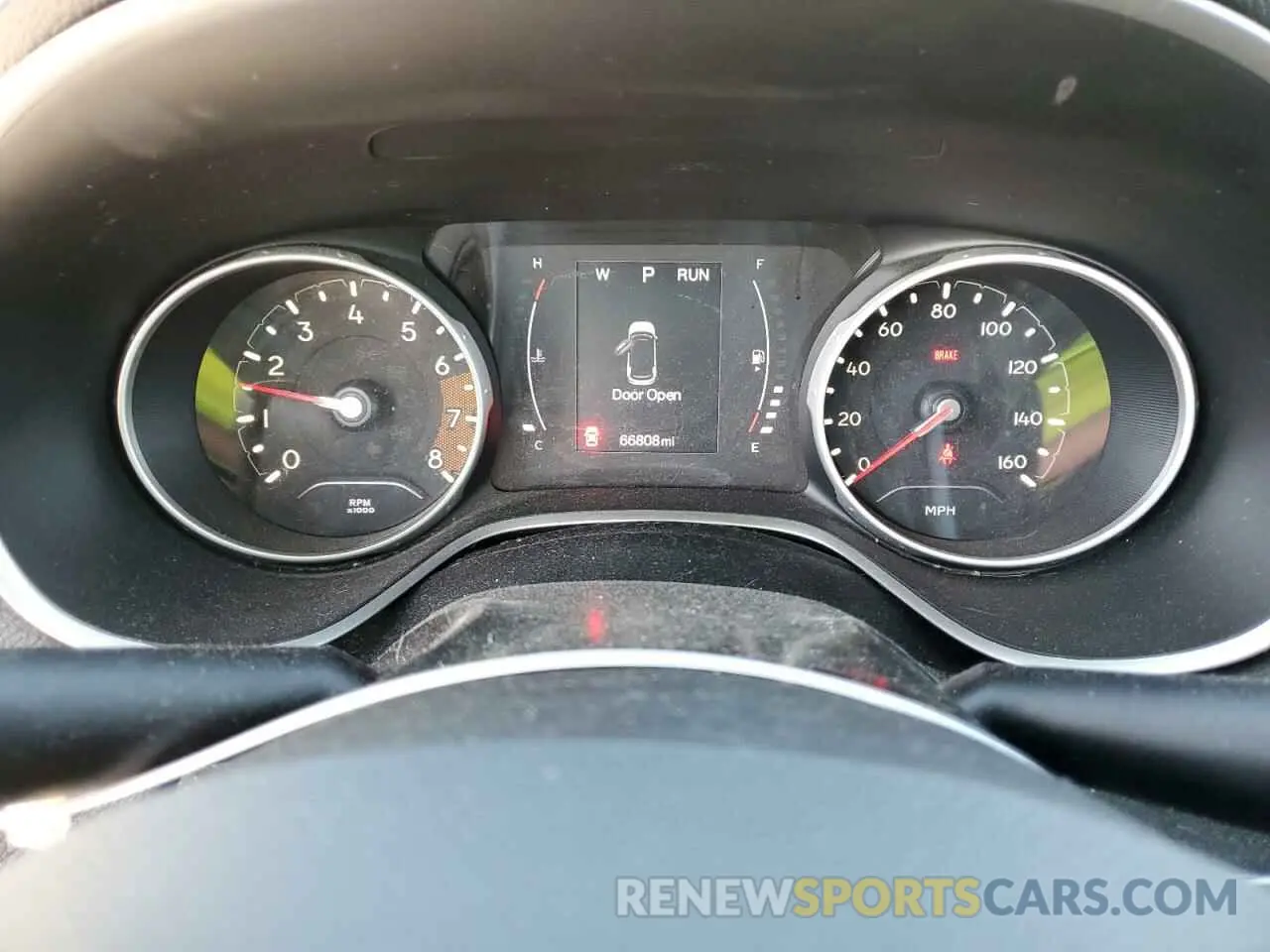 9 Photograph of a damaged car 3C4NJDBB8KT629097 JEEP COMPASS 2019