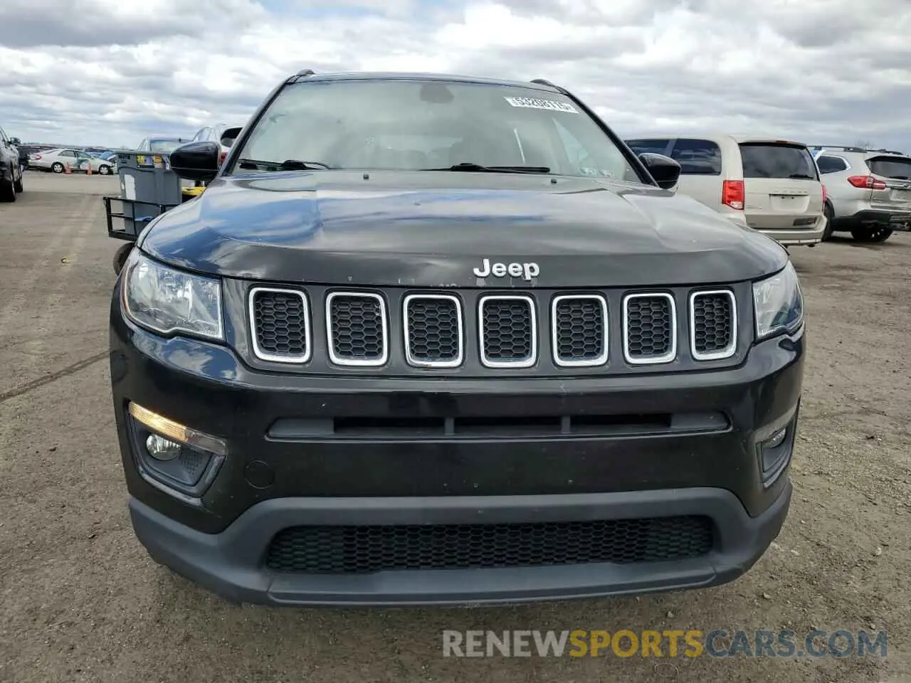 5 Photograph of a damaged car 3C4NJDBB8KT630248 JEEP COMPASS 2019