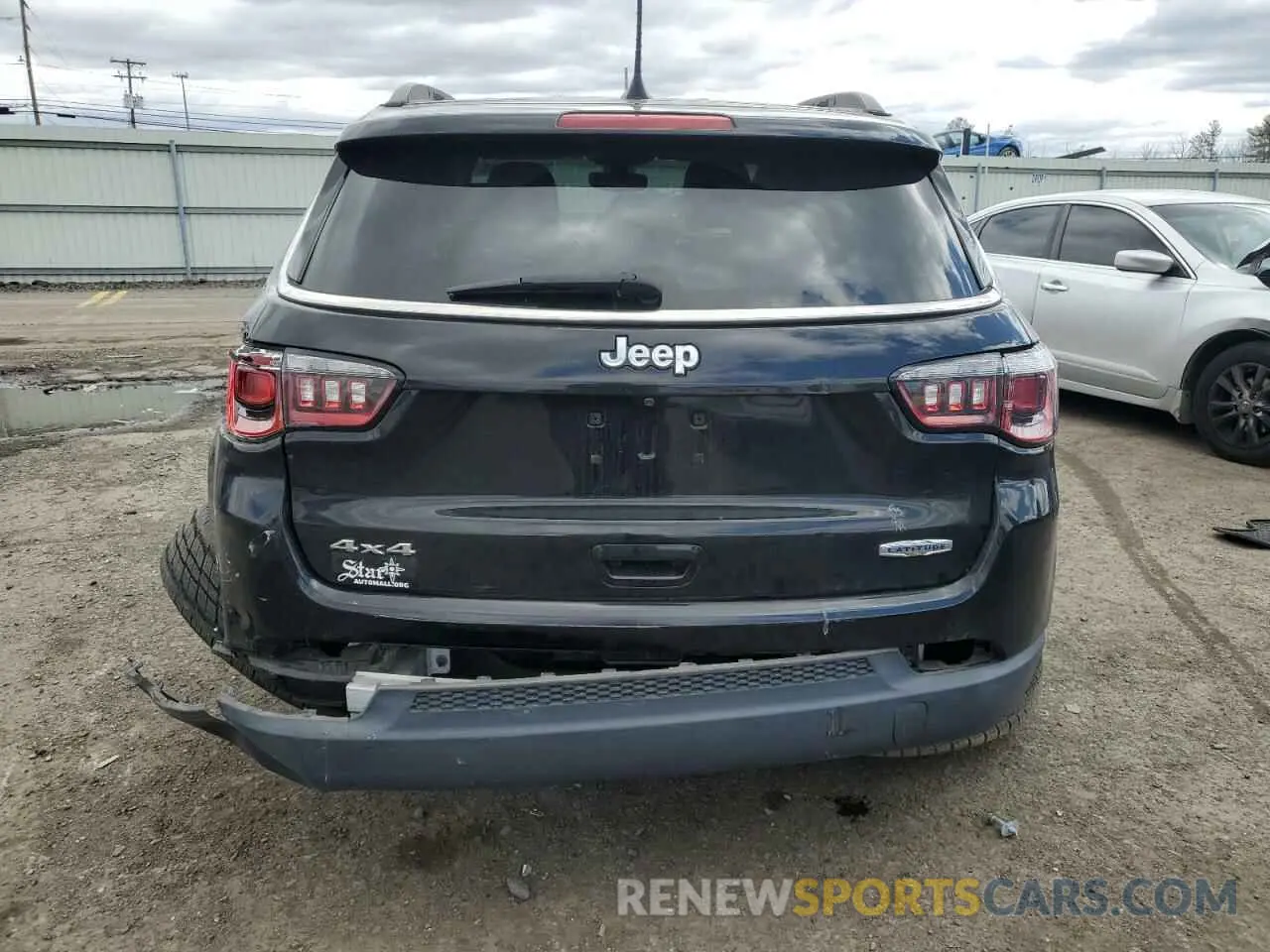 6 Photograph of a damaged car 3C4NJDBB8KT630248 JEEP COMPASS 2019