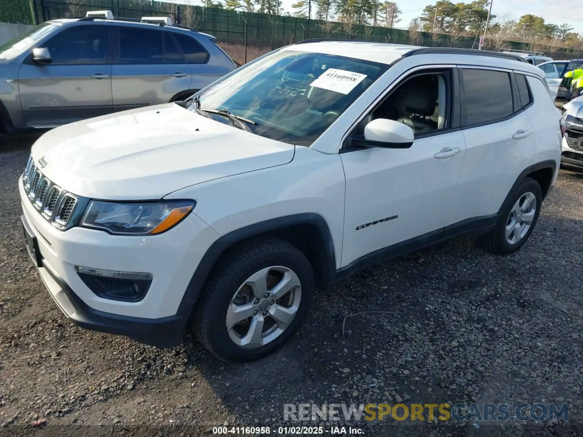 2 Photograph of a damaged car 3C4NJDBB8KT742273 JEEP COMPASS 2019