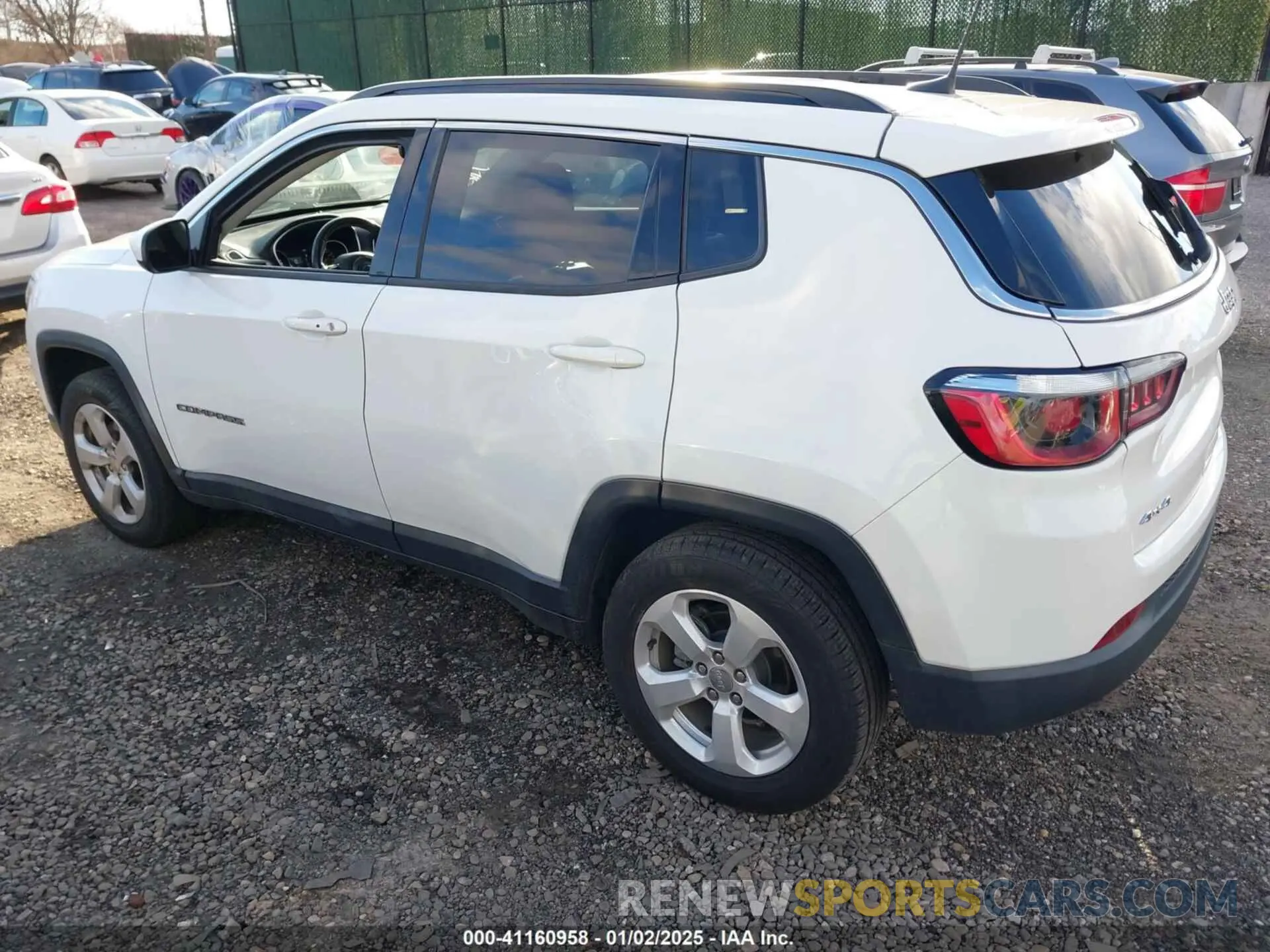 3 Photograph of a damaged car 3C4NJDBB8KT742273 JEEP COMPASS 2019
