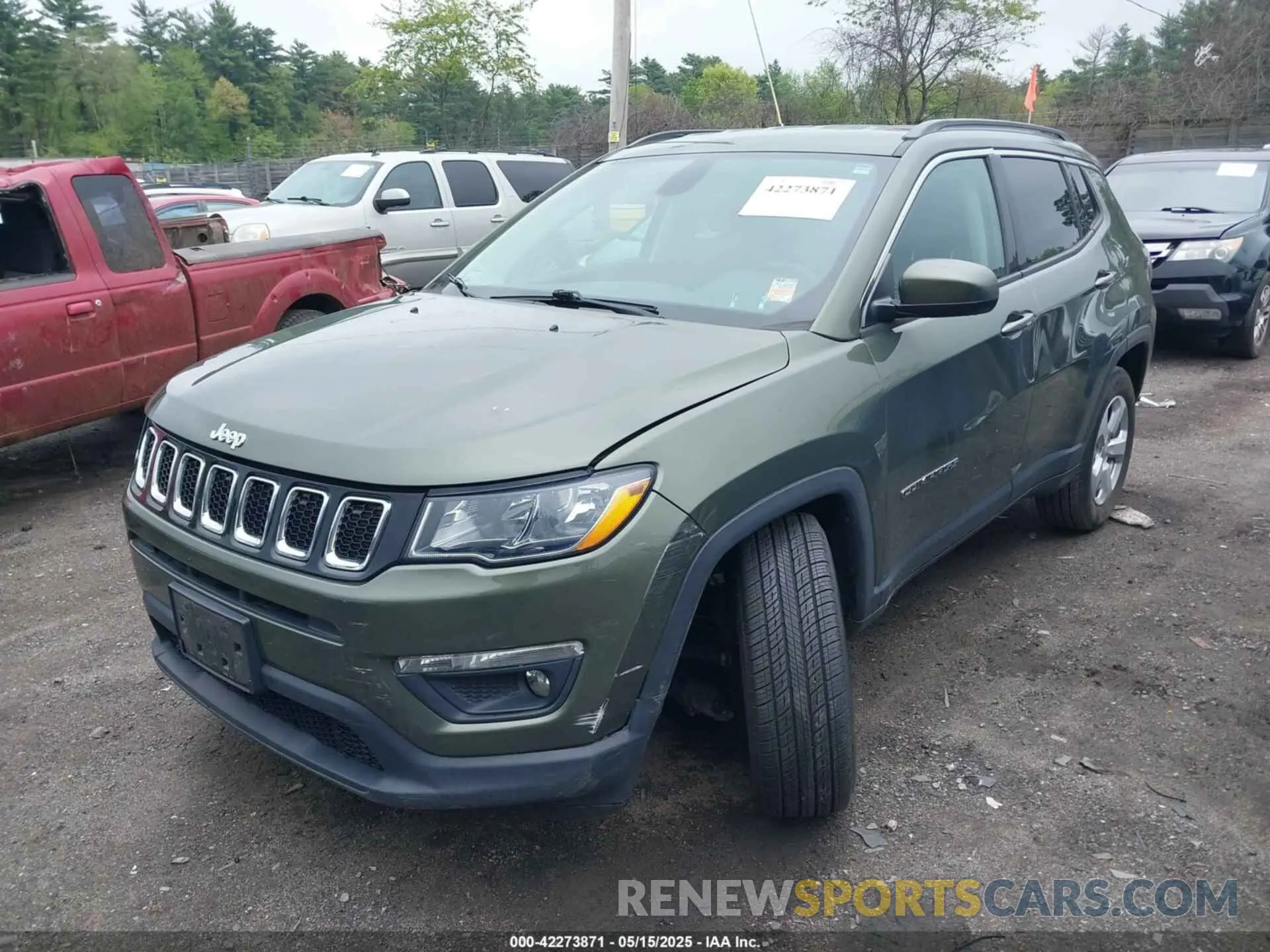 2 Фотография поврежденного автомобиля 3C4NJDBB8KT828747 JEEP COMPASS 2019