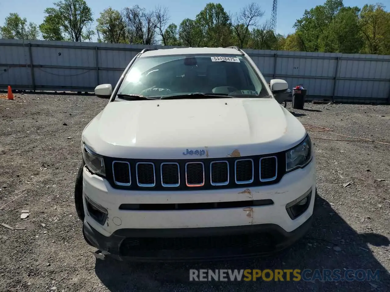 5 Фотография поврежденного автомобиля 3C4NJDBB9KT601020 JEEP COMPASS 2019